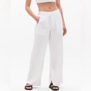 Athleta linen pants, petite XS
